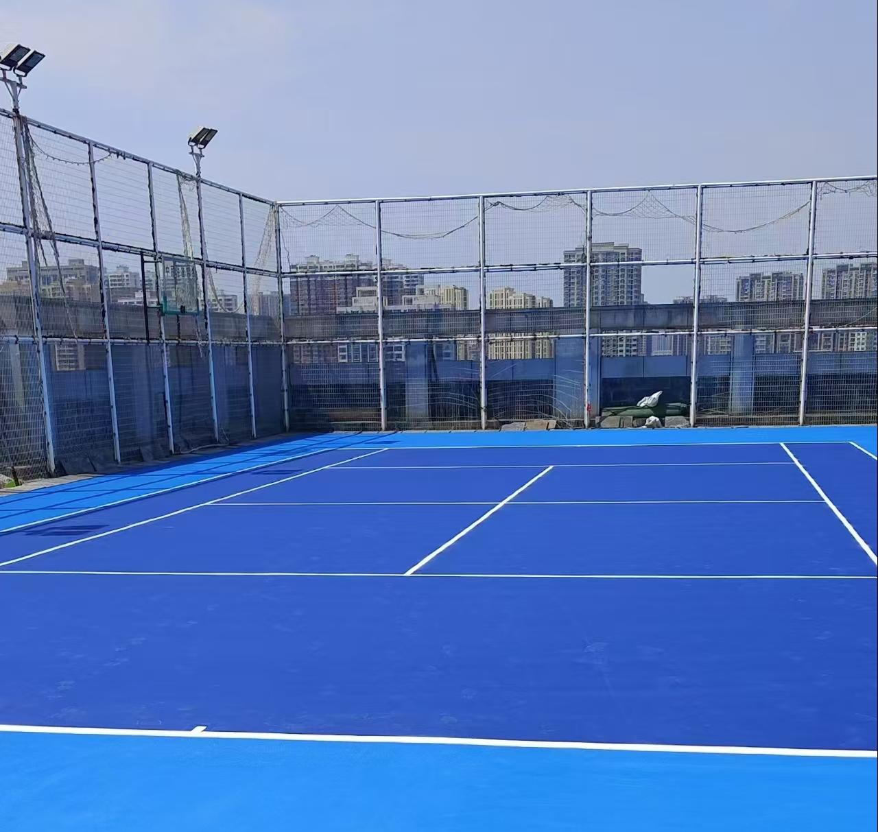 上海户外健身球场-实施铺设严格按照标准进行