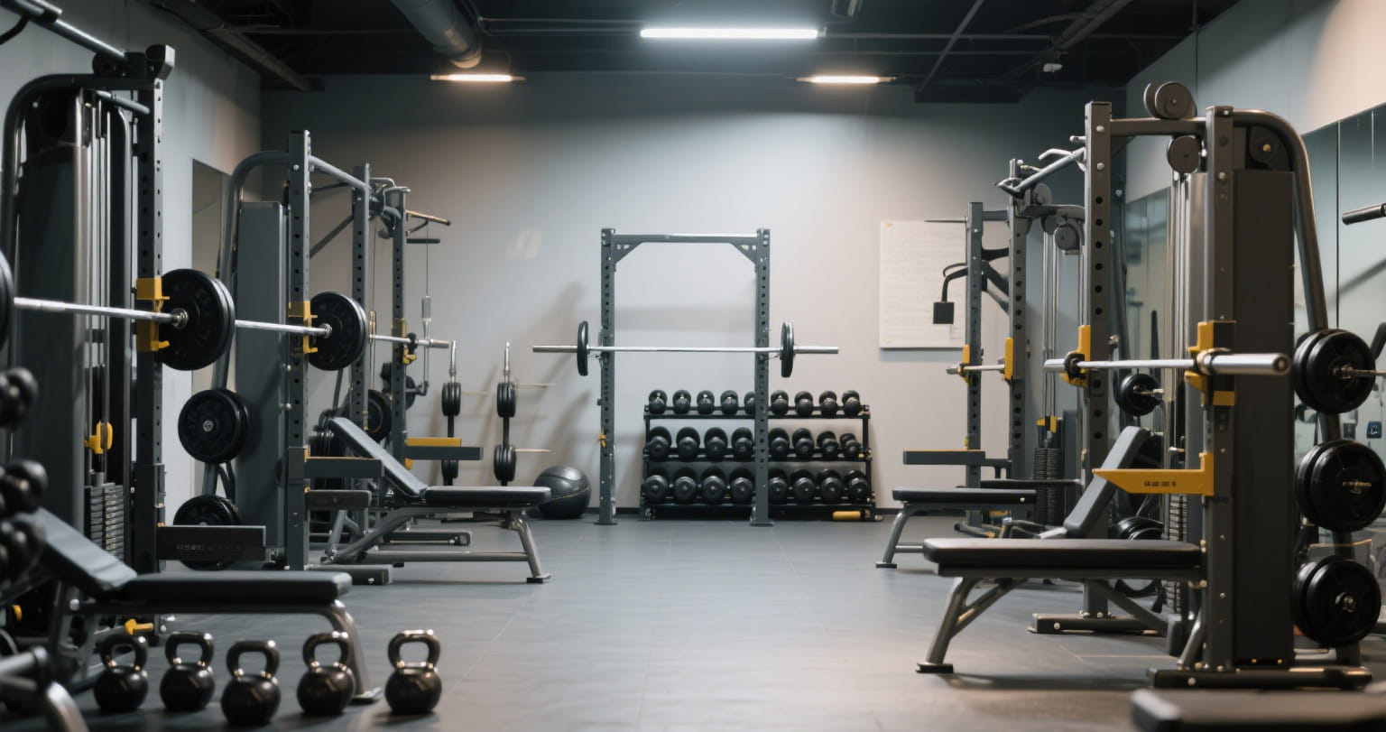 军警院校健身房