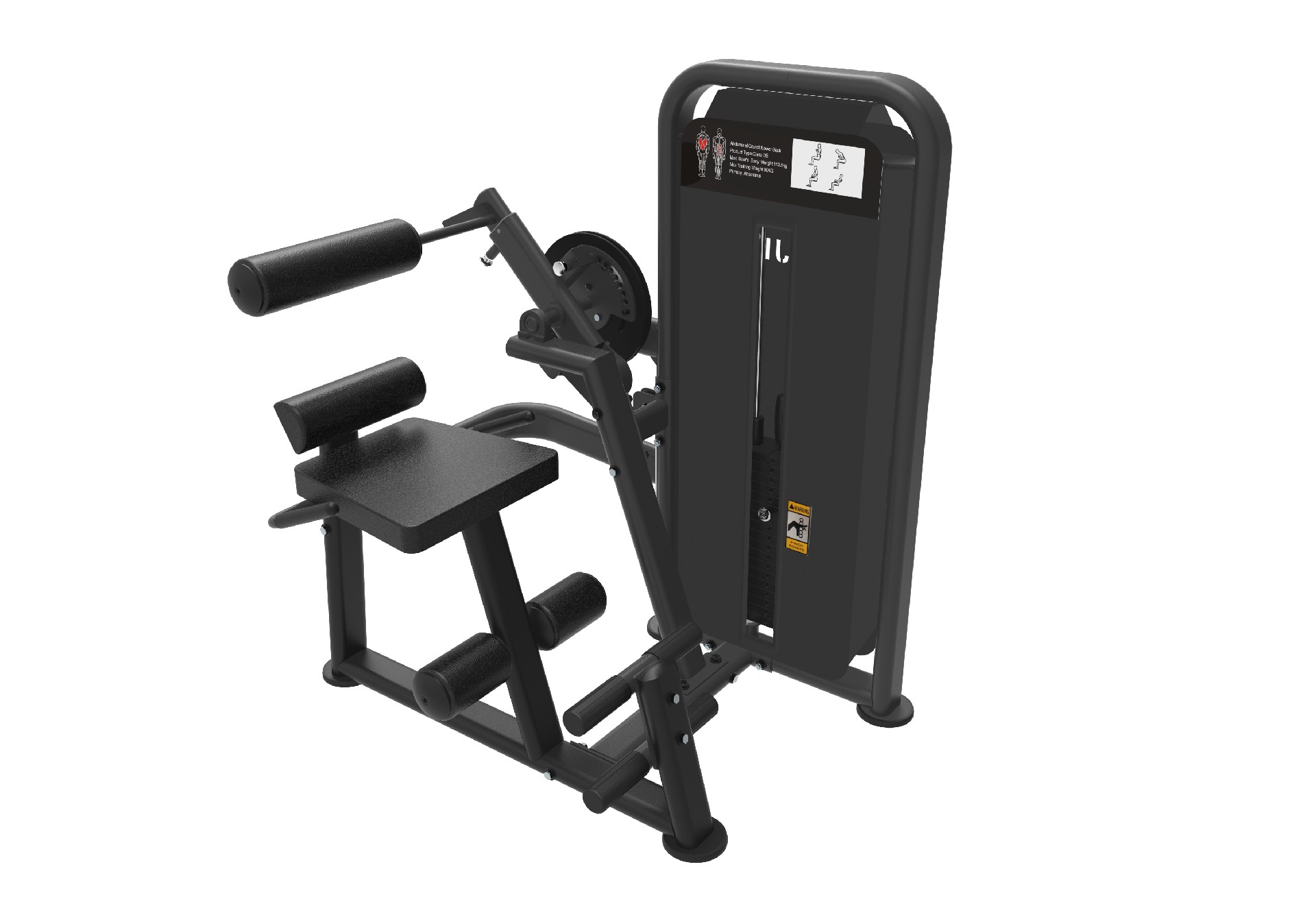 赛美健腹前屈背机组合训练器SMJ-HL08